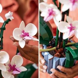 Lego|Playset Lego The Orchid Plants with Indoor Artificial Flowers