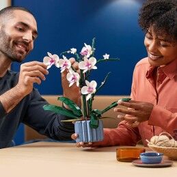 Lego|Playset Lego The Orchid Plants with Indoor Artificial Flowers