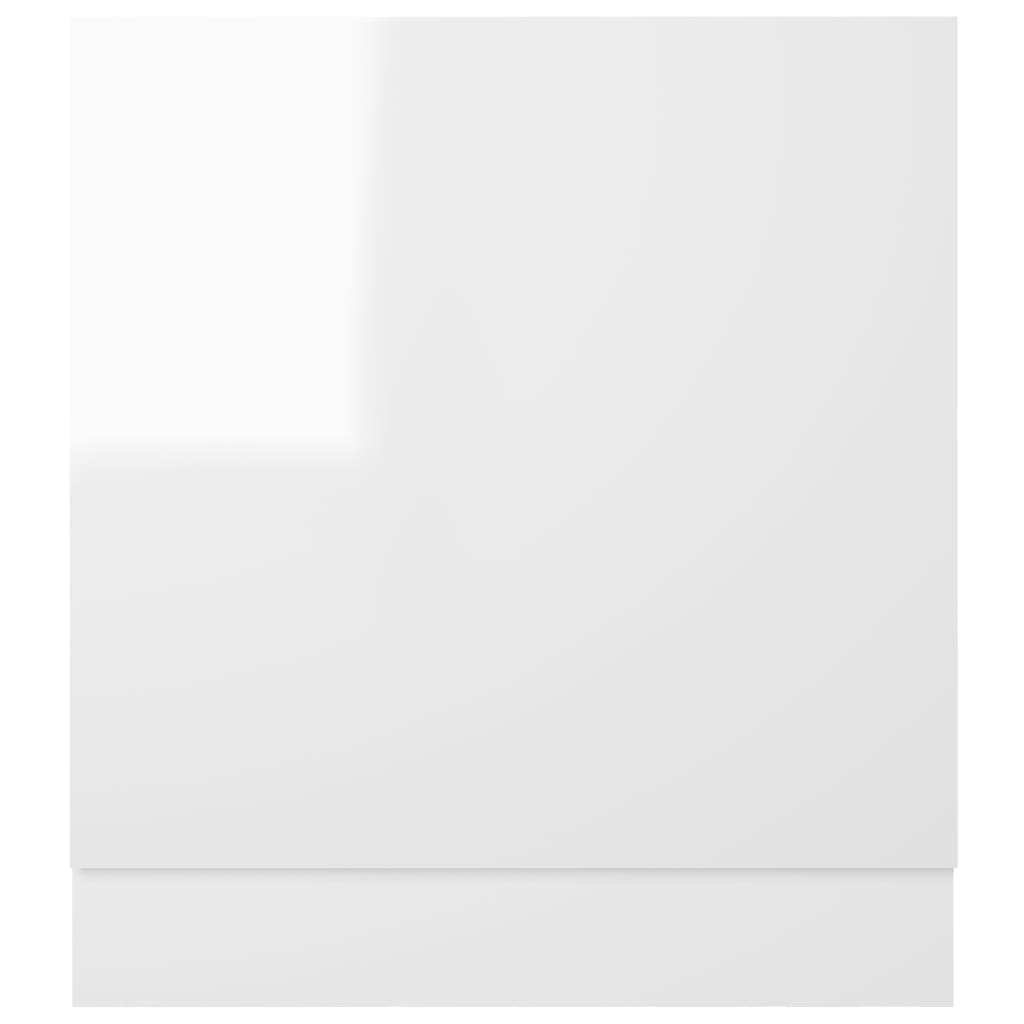 vidaXL Painel máquina de lavar louça 59,5x3x67 cm contraplacado branco