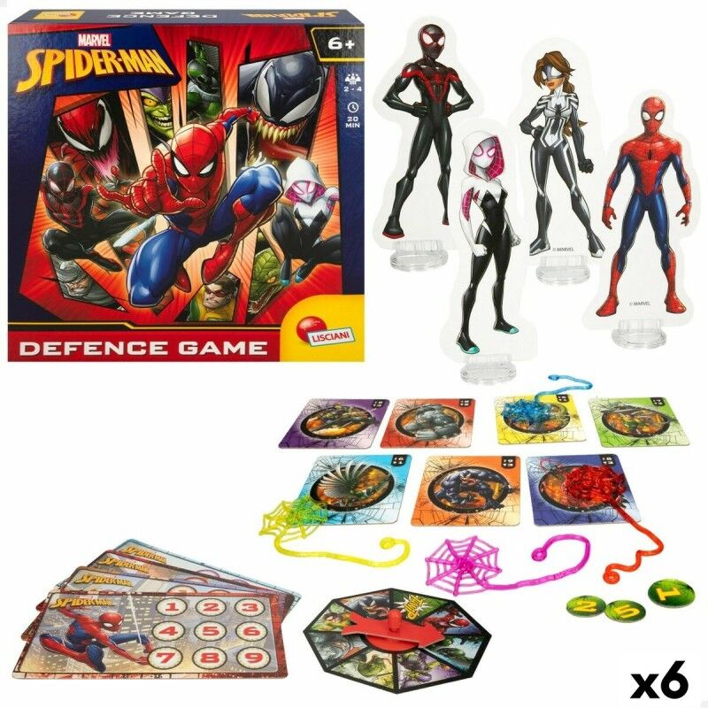 Spider-Man|Jogo de Mesa Spider-Man Defence Game (6 Unidades) Spider-Man|Jogo de Mesa Spider-Man Defence Game (6 Unidades)