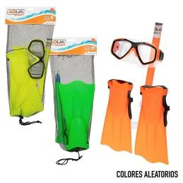 Colorbaby|Óculos de Mergulho com Tubo e Barbatanas Colorbaby (6 Unidades)
