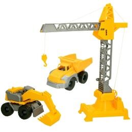 Colorbaby|Veículos de Construção Colorbaby 31 x 41 x 9,5 cm (4 Unidades) 3 Peças