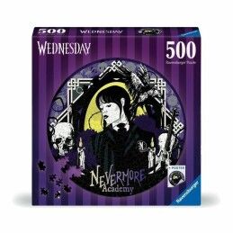 Ravensburger|Puzzle Ravensburger Mercredi Adams 500 Peças