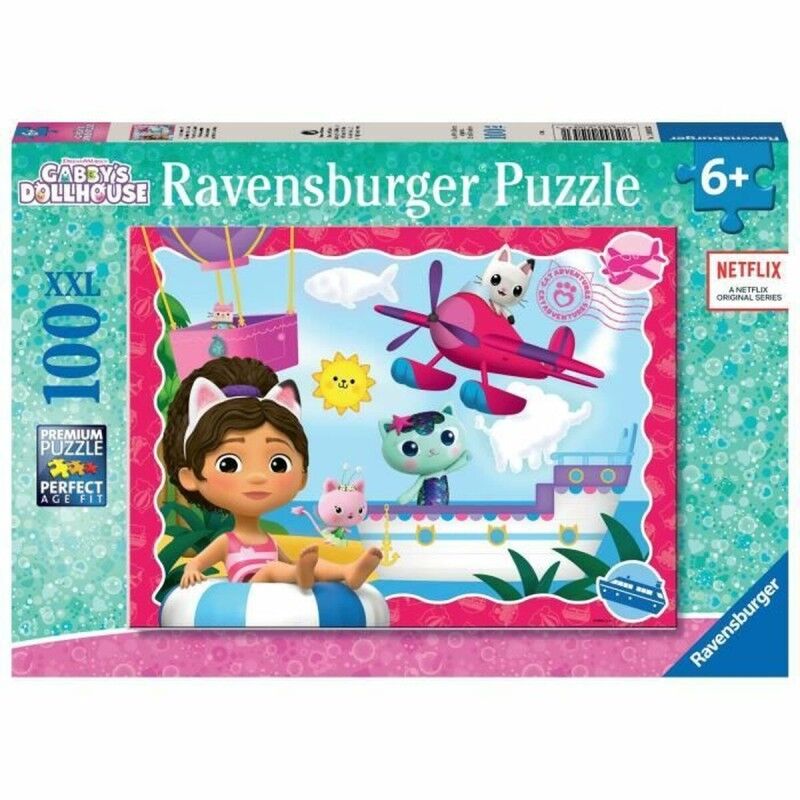 Ravensburger|Puzzle Ravensburger Gabby´s Dollhouse 100 Peças Ravensburger|Puzzle Ravensburger Gabby´s Dollhouse 100 Peças