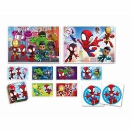 Clementoni|Jogo Educativo Clementoni Coffret Spidey 4 en 1 (FR)