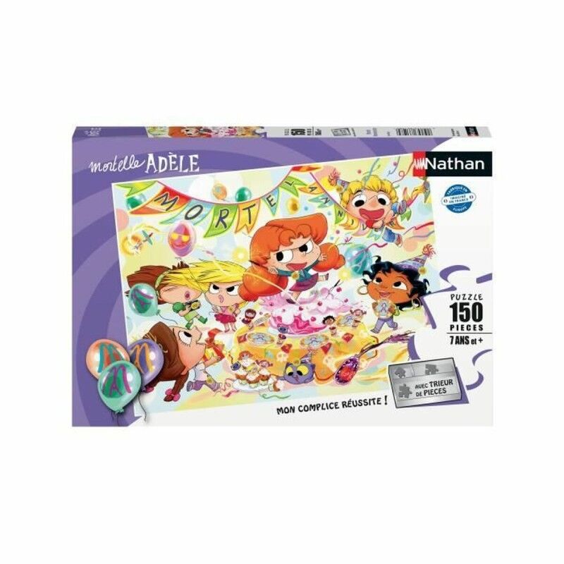 Nathan|Puzzle Nathan Nathan Mortel Anniversaire Mortelle Adèle 150 Peças