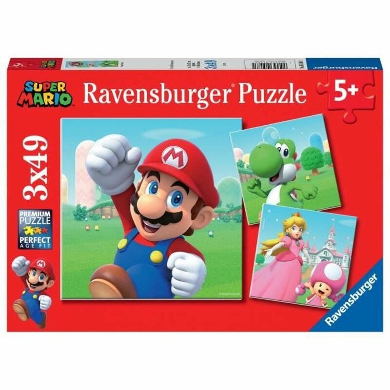 Ravensburger|Puzzle Ravensburger SUPER MARIO 147 Peças