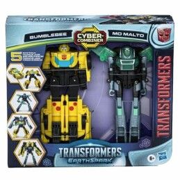 Hasbro|Figuras de Ação Hasbro Cyber-Combiner Bumblebee et Mo Malto