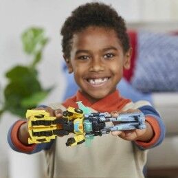 Hasbro|Figuras de Ação Hasbro Cyber-Combiner Bumblebee et Mo Malto