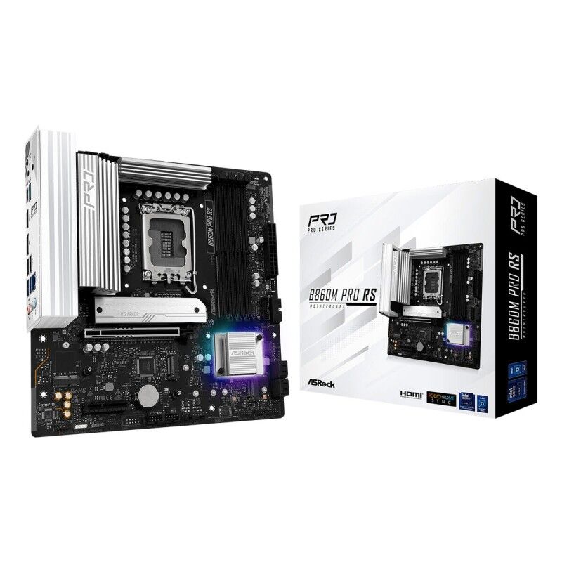 ASRock|Placa Mãe ASRock B860M Pro RS Intel B860 LGA 1851 ASRock|Placa Mãe ASRock B860M Pro RS Intel B860 LGA 1851