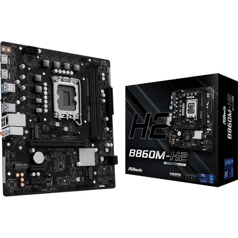 ASRock|Placa Mãe ASRock B860M-H2 Intel B860 LGA 1851 ASRock|Placa Mãe ASRock B860M-H2 Intel B860 LGA 1851