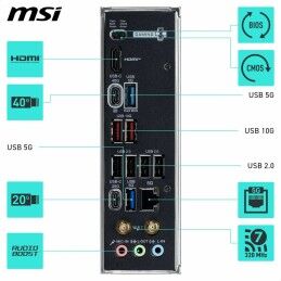 MSI|Placa Mãe MSI X870E GAMING PLUS WIFI AMD AM5 AMD AMD X870E