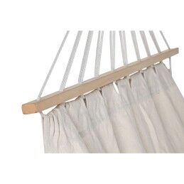 Home ESPRIT|Cama de Rede Home ESPRIT Branco Franjas 200 x 100 x 5 cm