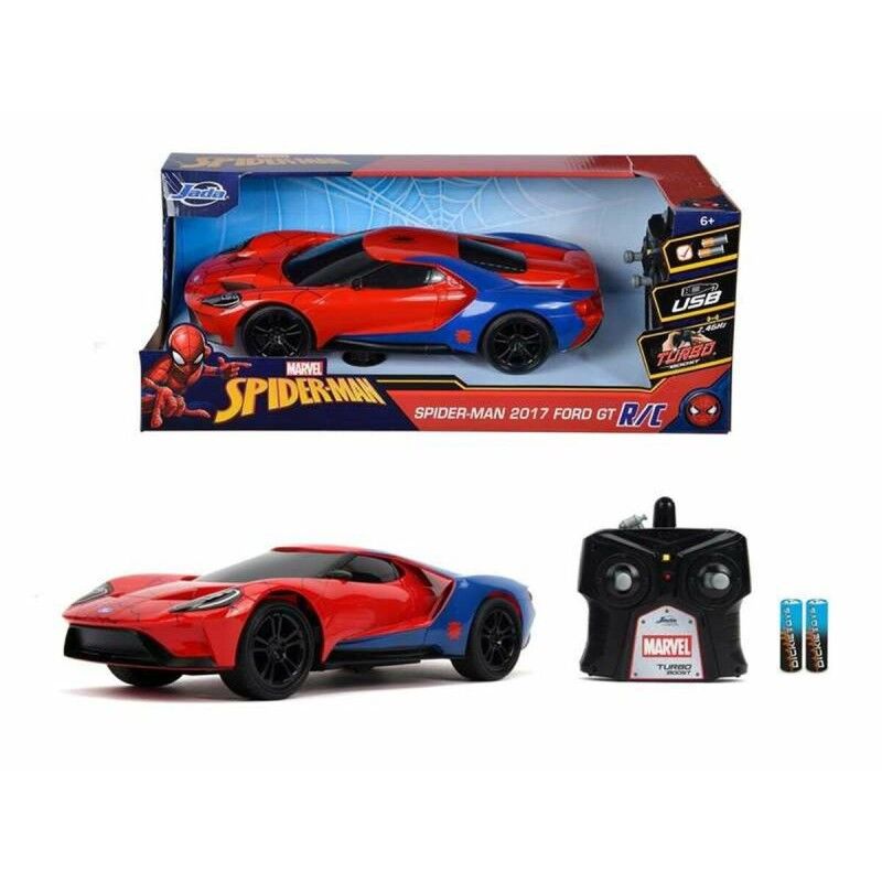Simba|Carro Rádio Controlo Simba Spiderman Vermelho Multicolor Simba|Carro Rádio Controlo Simba Spiderman Vermelho Multicolor