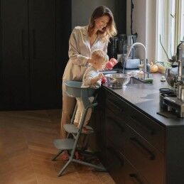 Cybex|Banqueta Step Cybex Lemo 2 Método Montessori Cor de Rosa