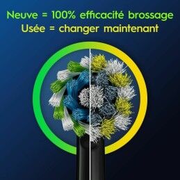 Oral-B|Cabeça de Substituição Oral-B Pro Cross action Preto 4 Unidades