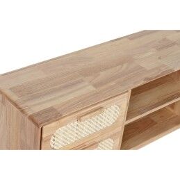 Home ESPRIT|Móvel de TV Home ESPRIT Natural Metal Madeira da borracha 120 x 30 x 48 cm