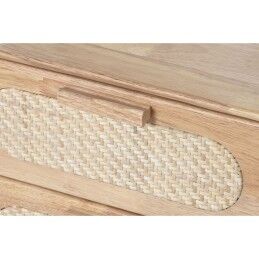 Home ESPRIT|Móvel de TV Home ESPRIT Natural Metal Madeira da borracha 120 x 30 x 48 cm