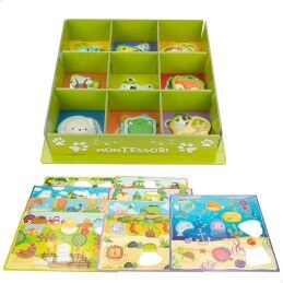Lisciani Giochi|Jogo Educativo Lisciani Giochi 26 x 6 x 26 cm animais Método Montessori 67 Peças (6 Unidades)