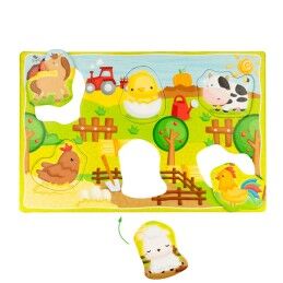 Lisciani Giochi|Jogo Educativo Lisciani Giochi 26 x 6 x 26 cm animais Método Montessori 67 Peças (6 Unidades)