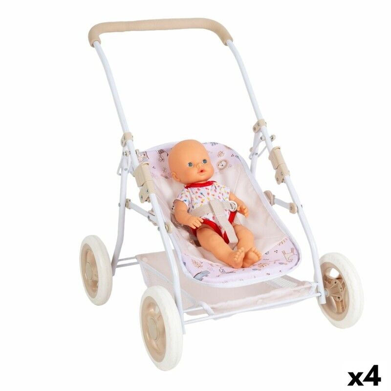 Colorbaby|Cadeira para Bonecas Colorbaby Safari 40 x 57 x 49 cm 4 Unidades Convertible Colorbaby|Cadeira para Bonecas Colorbaby Safari 40 x 57 x 49 cm 4 Unidades Convertible