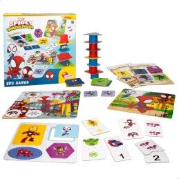 Spidey|Jogo Educativo Spidey 24,5 x 0,2 x 24,5 cm (6 Unidades) 10 em 1