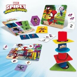 Spidey|Jogo Educativo Spidey 24,5 x 0,2 x 24,5 cm (6 Unidades) 10 em 1