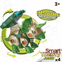 Colorbaby|Conjunto 2 Dinossauros Colorbaby 21 x 14 x 9,5 cm articulado Lança-Projéteis 4 Unidades Dinossauro