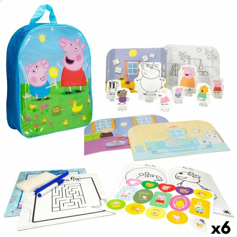 Peppa Pig|Jogo Educativo Peppa Pig 23 x 31 x 9 cm (6 Unidades)