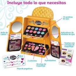 Cra-Z-Art|Conjunto de Maquilhagem Infantil Cra-Z-Art Shimmer 'n Sparkle 20,5 x 23,5 x 6,5 cm 4 Unidades