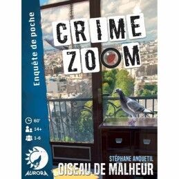 Asmodee|Jogo de Mesa Asmodee Crime Zoom : Oiseau de Malheur (FR)