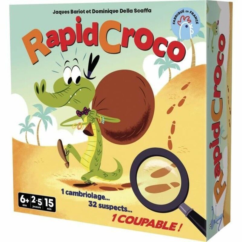 Asmodee|Jogo de Mesa Asmodee RapidCroco (FR) Asmodee|Jogo de Mesa Asmodee RapidCroco (FR)