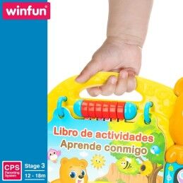 Winfun|Livro interativo infantil Winfun 26,5 x 4,5 x 23,5 cm ES (4 Unidades)