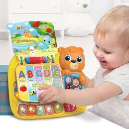 Winfun|Livro interativo infantil Winfun 26,5 x 4,5 x 23,5 cm ES (4 Unidades)