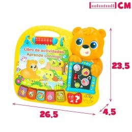 Winfun|Livro interativo infantil Winfun 26,5 x 4,5 x 23,5 cm ES (4 Unidades)
