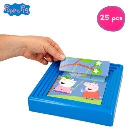 Peppa Pig|Puzzle Infantil Peppa Pig 25 Peças 19 x 4 x 19 cm (6 Unidades)