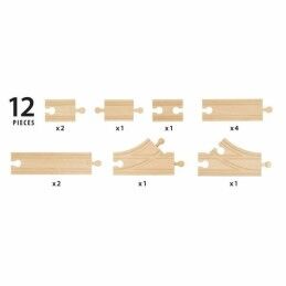 Brio|Acessórios Brio Starter pack track Vias separadas
