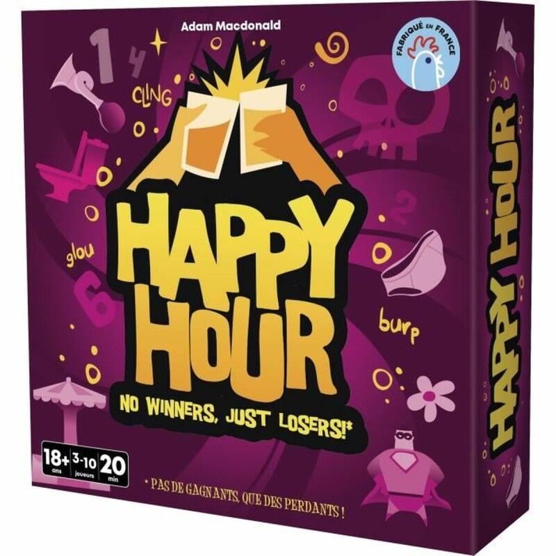 Asmodee|Jogo de Mesa Asmodee Happy Hour (FR) Asmodee|Jogo de Mesa Asmodee Happy Hour (FR)