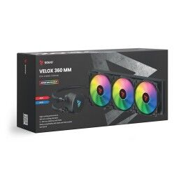 Savio|Kit de refrigeração líquida Savio VELOX 360 MM