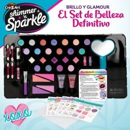 Cra-Z-Art|Conjunto de Maquilhagem Infantil Cra-Z-Art Shimmer 'n Sparkle Glitz and Glam 44,5 x 3,5 x 22,5 cm 4 Unidades