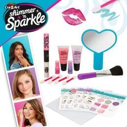 Cra-Z-Art|Conjunto de Maquilhagem Infantil Cra-Z-Art Shimmer 'n Sparkle Glitz and Glam 44,5 x 3,5 x 22,5 cm 4 Unidades