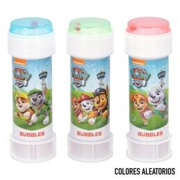 The Paw Patrol|Frasco para bolas de sabão The Paw Patrol 60 ml 3,8 x 11,5 x 3,8 cm (216 Unidades)