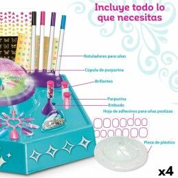 Cra-Z-Art|Set de manicure Cra-Z-Art Shimmer 'n Sparkle 36 x 11 x 27 cm 4 Unidades Infantil