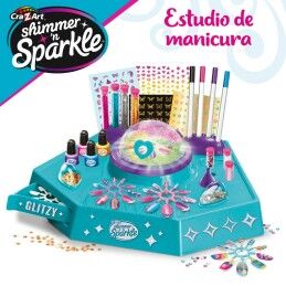 Cra-Z-Art|Set de manicure Cra-Z-Art Shimmer 'n Sparkle 36 x 11 x 27 cm 4 Unidades Infantil