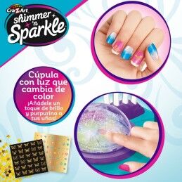 Cra-Z-Art|Set de manicure Cra-Z-Art Shimmer 'n Sparkle 36 x 11 x 27 cm 4 Unidades Infantil