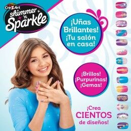 Cra-Z-Art|Set de manicure Cra-Z-Art Shimmer 'n Sparkle 36 x 11 x 27 cm 4 Unidades Infantil