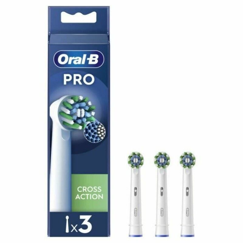 Oral-B|Cabeça de Substituição Oral-B Pro Cross action 3 Peças Oral-B|Cabeça de Substituição Oral-B Pro Cross action 3 Peças