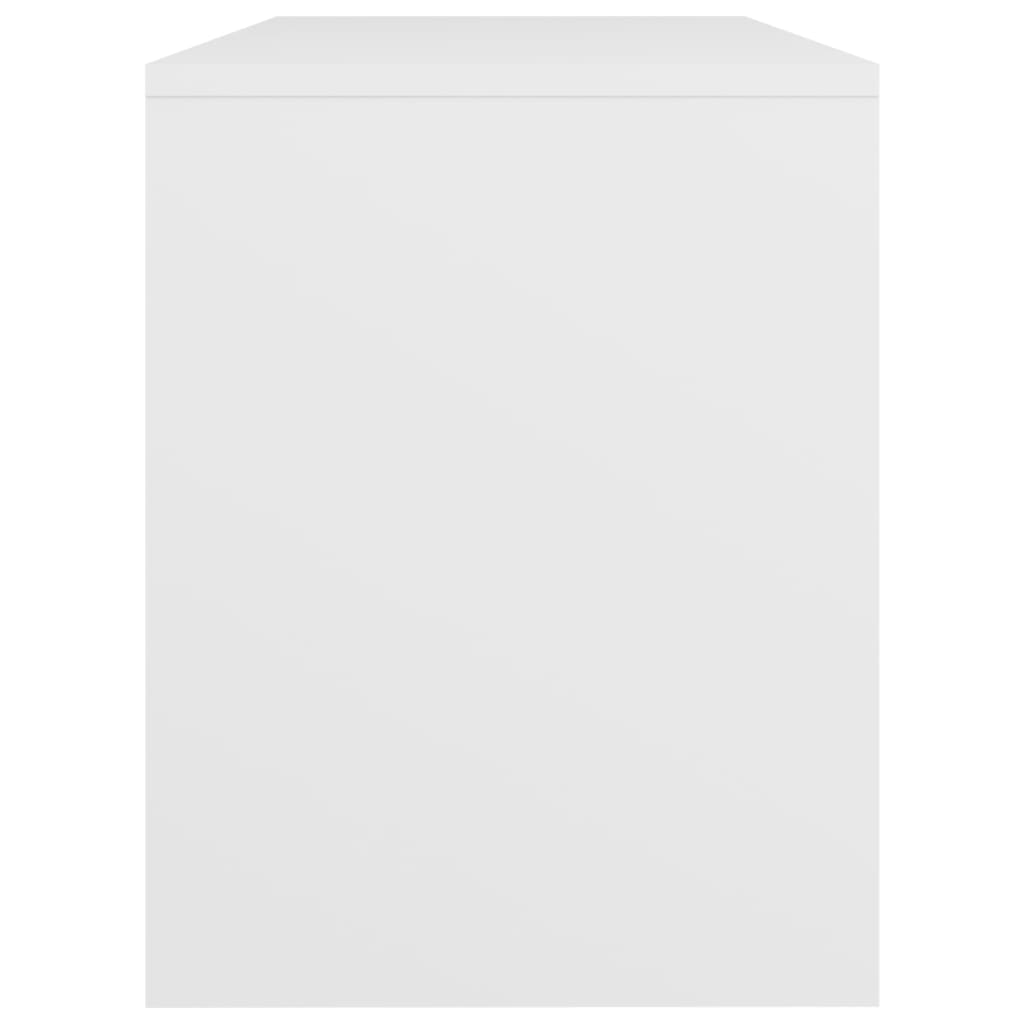 vidaXL Banco de toucador 70x35x45 cm derivados de madeira branco