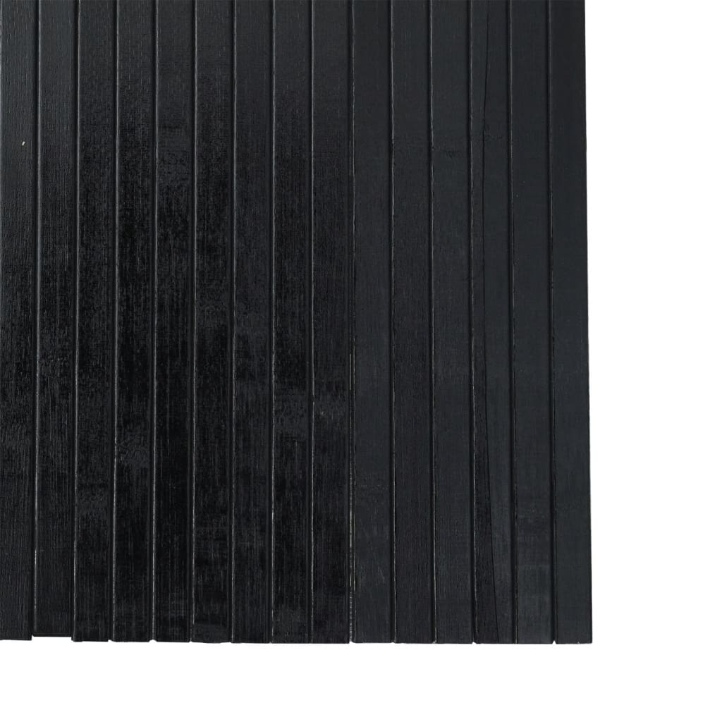 vidaXL Divisória 165x400 cm bambu preto