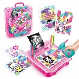 Canal Toys|Jogo de Trabalhos Manuais Canal Toys Airbrush Art Branco Plástico